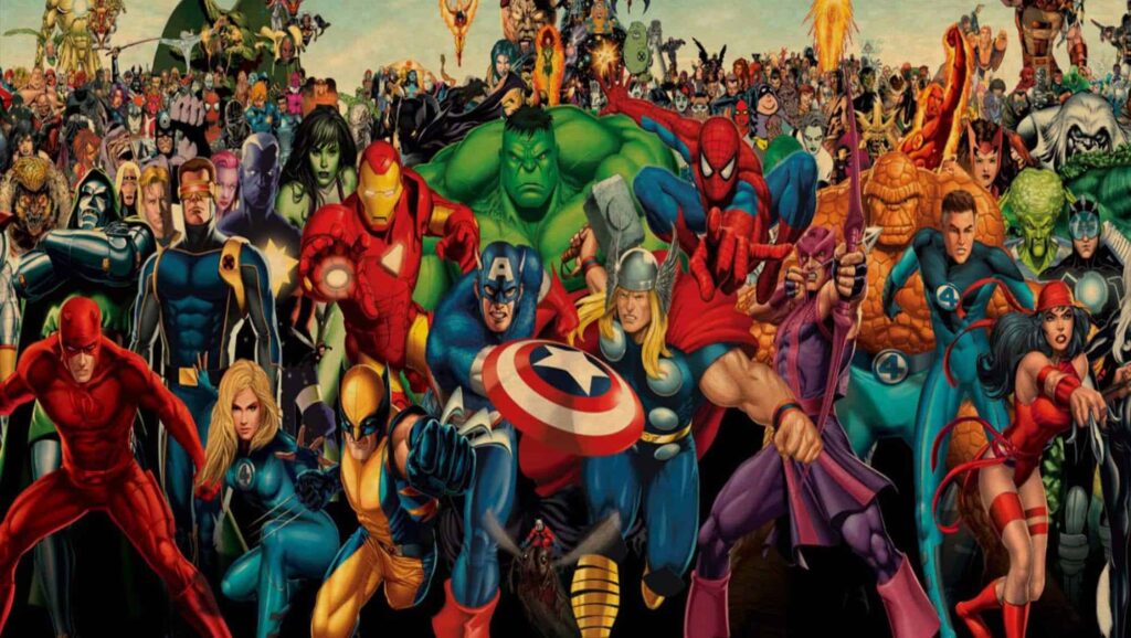 20 mais incriveis herois da marvel e de onde eles vieram